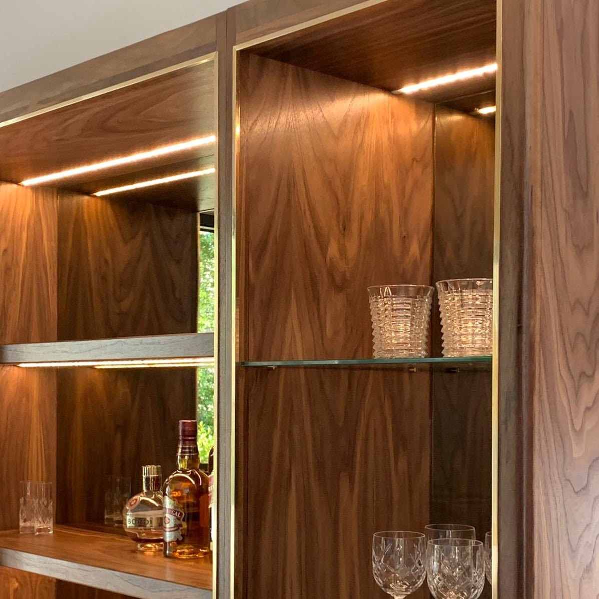 custom bar cabinet
